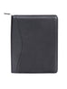 Scully Leather Soft Plonge Zip Planner Black