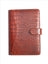Scully Croco/Ostrich Leather weekly planner