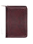 Scully Italian Leather Zip Weekly Planner Burgundy