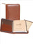 Scully Leather Soft Plonge Zip Weekly Planner Brown