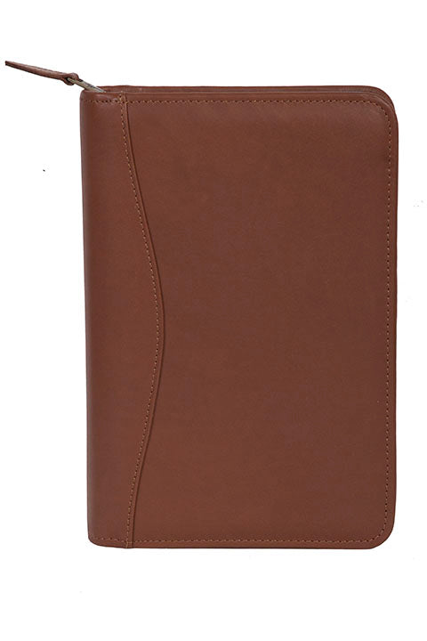 Scully Harness/Ranger Leather zip weekly planner