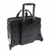 McKlein USA Clinton 17" Nylon Patented Detachable Wheeled Laptop Briefcase Black