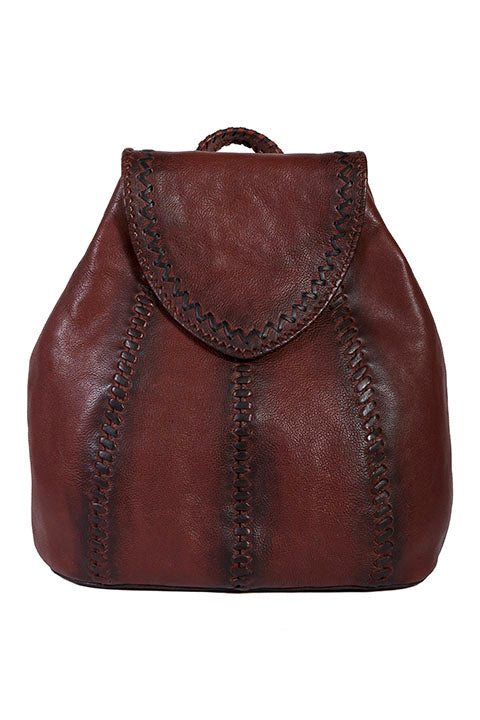 Scully Leather Kalahari Ladies Backpack Brown