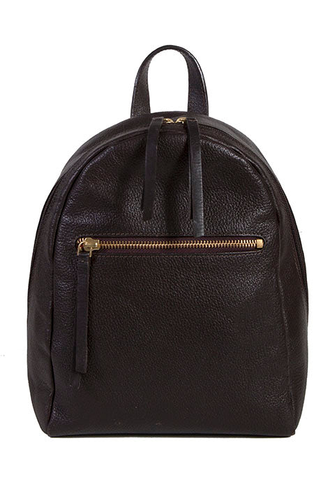 Scully Leather Compact Backpack Chocolate