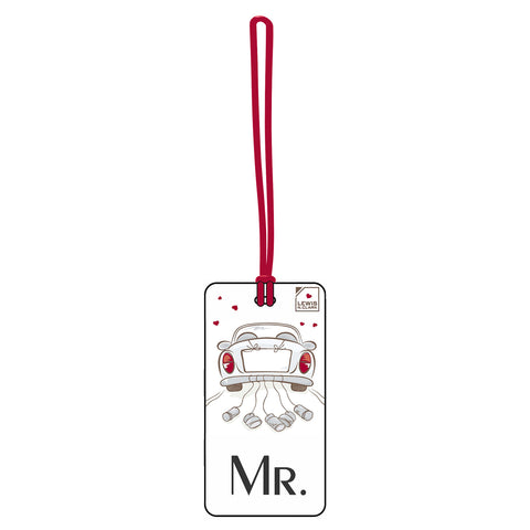 Mr. and Mrs. Marriage Luggage Tags