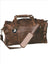 Scully Aerosquadron Collection Leather Top Zip Duffel Bag Walnut
