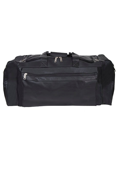 Scully Sierra Collection Large Leather Duffel Bag Black