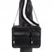 McKlein USA Clinton 17" Leather Patented Detachable Wheeled Laptop Briefcase Black