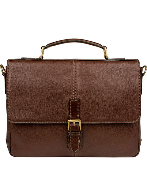 Scully Leather Ranchero Workbag Chocolate
