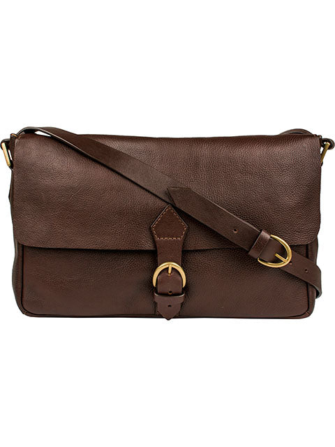 Scully Leather Berkeley Workbag Chocolate
