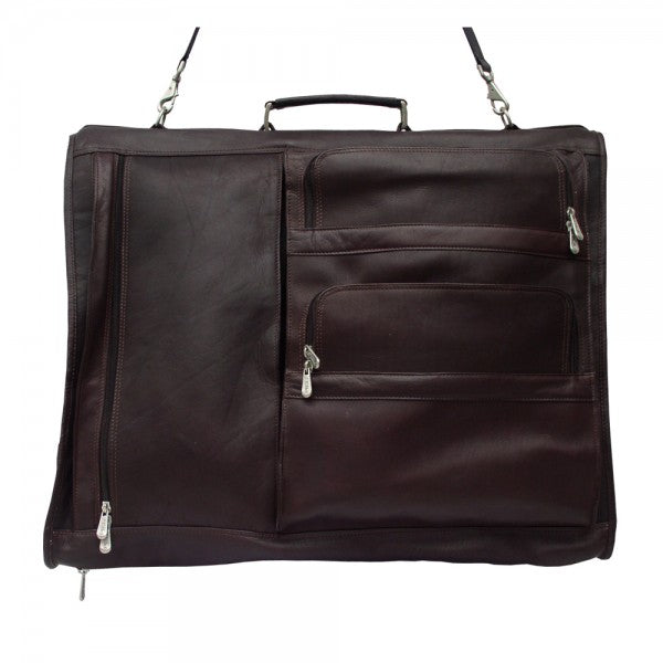 Piel Leather Executive Expandable Garment Bag