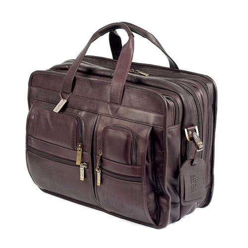 Claire Chase Jumbo Executive Laptop Briefcase Assorted Colors ...