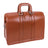 McKlein USA Morgan 17" Leather Litigator Laptop Briefcase Assorted Colors - LuggageDesigners