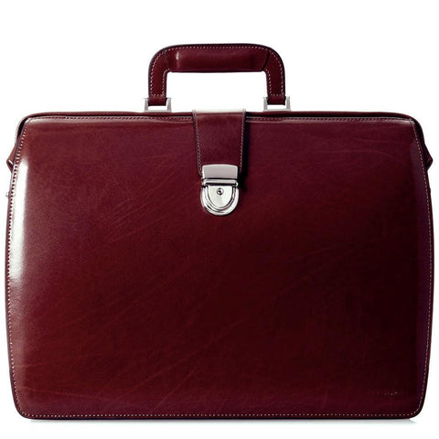 Jack Georges Elements Collection Classic Briefbag Burgundy