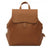 Piel Leather Flap Over Button Backpack Assorted Colors