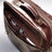 Samsonite Colombian Leather Flapover Double Gusset Case Brown