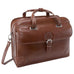 Siamod Carugetto 15.4" Leather Detachable Wheeled Laptop Briefcase