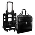 Siamod Novembre 15.6" Leather Ladies’ Vertical Detachable Wheeled Laptop Briefcase