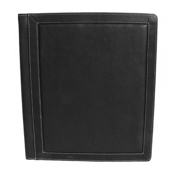 Piel Leather Three Ring Binder Folder Assorted Colors