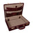 McKlein USA Turner Leather Expandable Attache Case Assorted Colors - LuggageDesigners