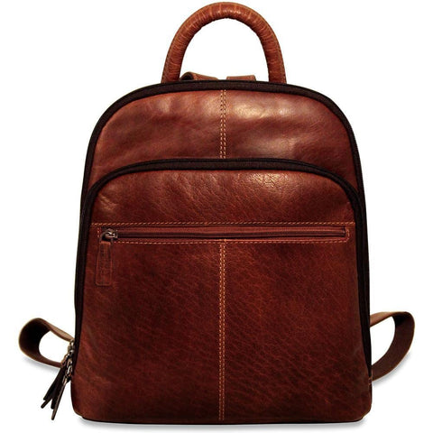 Jack Georges Voyager Collection Small Backpack Brown