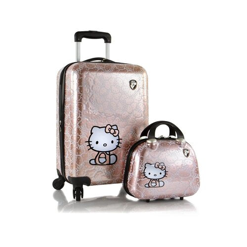 Hello Kitty 2 pc. Luggage and Beauty Case Set