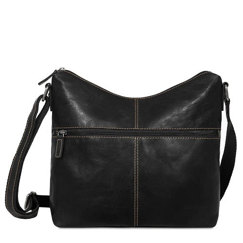Jack Georges Voyager Large Leather Crossbody