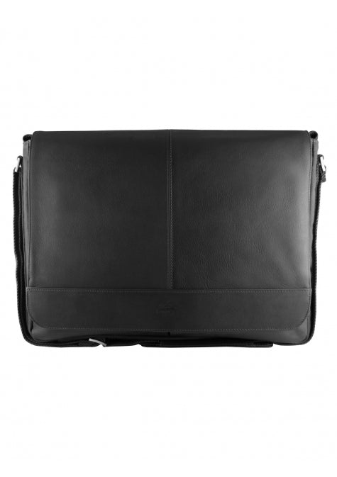 Mancini Colombian Leather Messenger Bag for Laptops & Tablets