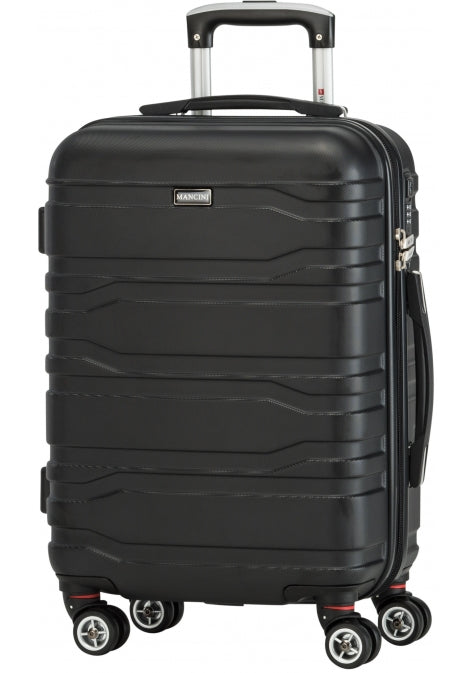 Mancini San Marino Carry-on Lightweight Spinner Luggage