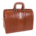 McKlein USA Morgan 17" Leather Litigator Laptop Briefcase Assorted Colors - LuggageDesigners