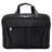 McKlein USA Pearson Expandable Double Compartment Briefcase Black - LuggageDesigners