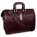 McKlein Morgan 17" Leather Litigator Laptop Briefcase Burgundy